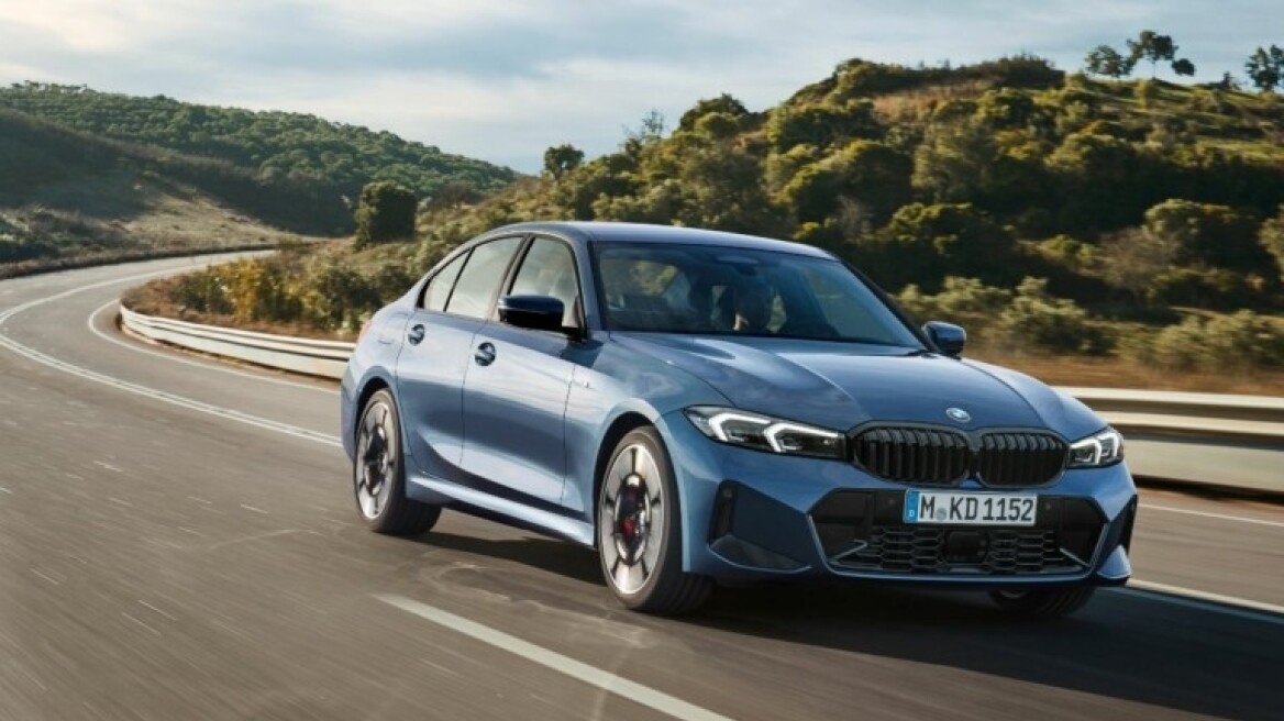 Μια BMW σειράς 3 αναβαθμίζεται μέσω AI