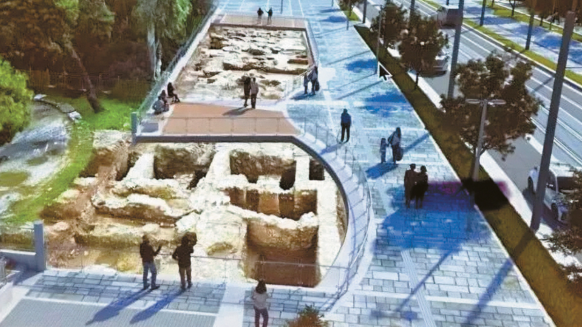 Η ιστορία με τα αρχαία της Βασιλίσσης Όλγας από τον Αδριανό μέχρι  τον... Δούκα - Πεζόδρομος ή αυτοκίνητα; 