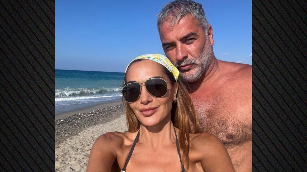 Η Δέσποινα Βανδή συνεχίζει τις διακοπές της στην Κρήτη με τον Βασίλη Μπισμπίκη
