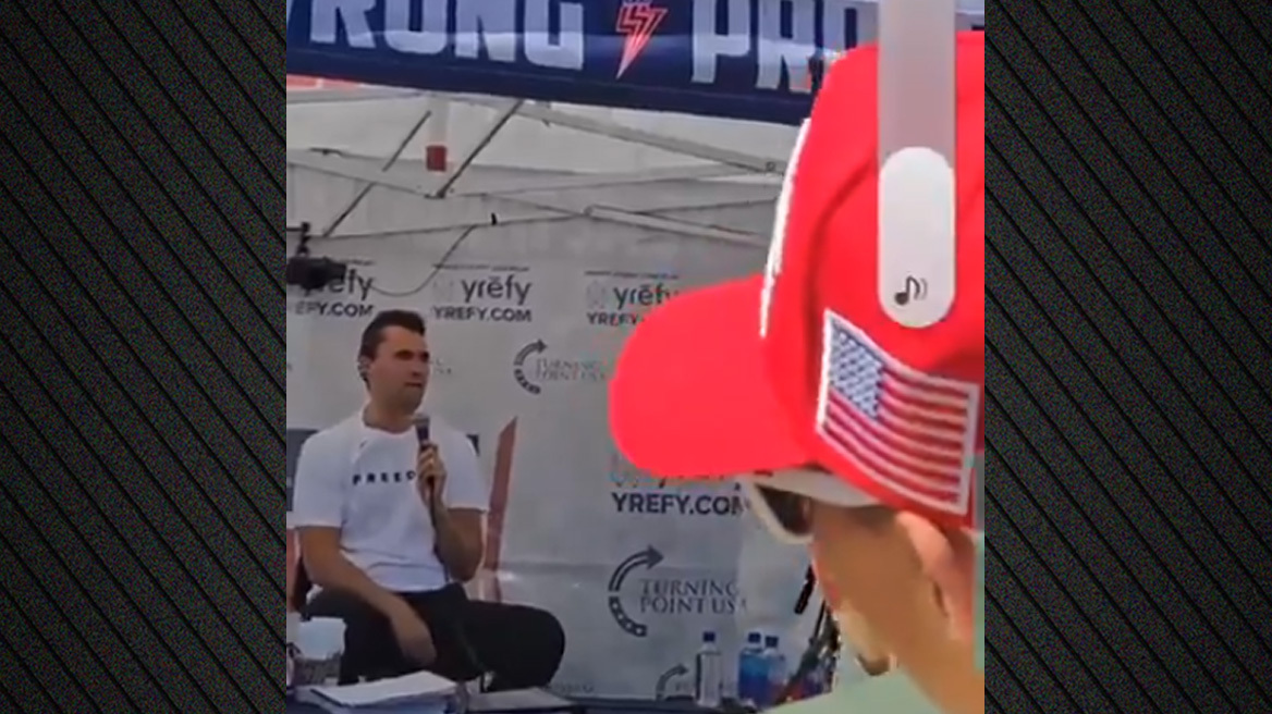 Τα τελευταία λόγια του Κερκ πριν δεχτεί τη μοιραία σφαίρα - Πλάνα πιθανόν έχουν «πιάσει» τον δολοφόνο πριν και μετά τον πυροβολισμό