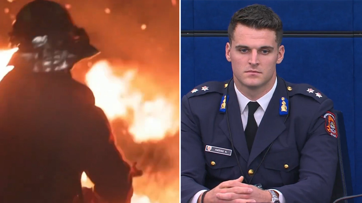 Η Φον ντερ Λάιεν τίμησε Έλληνες δασοκομάντος που πήγαν στις πυρκαγιές της Ισπανίας 