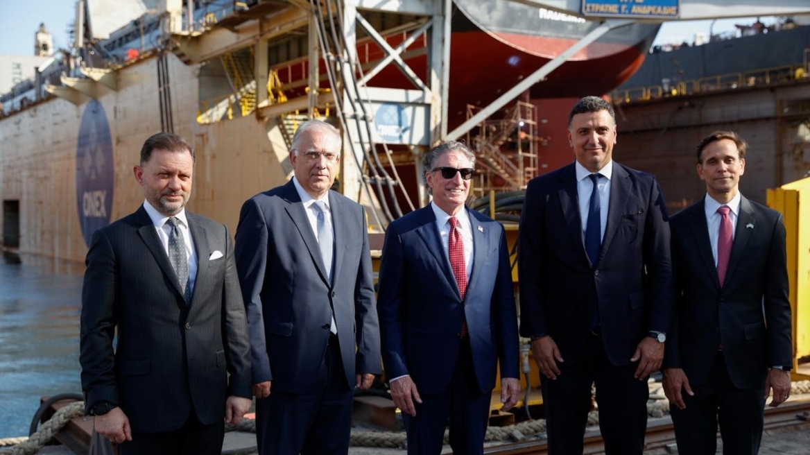  Τάκης Θεοδωρικάκος: Στρατηγική συνεργασία με τις ΗΠΑ και στη ναυπηγική βιομηχανία