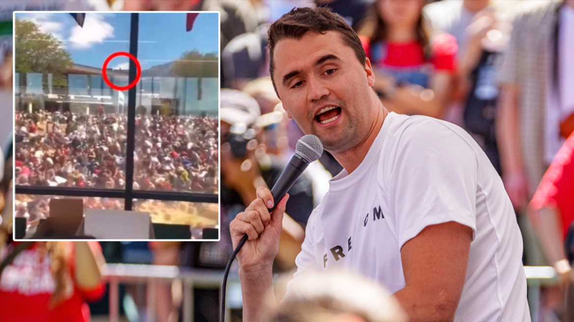 Τσάρλι Κερκ: Καταγγέλλουν κενό ασφαλείας στην ομιλία - Αναζητούν έναν άντρα σε ταράτσα που έτρεχε μετά τον πυροβολισμό