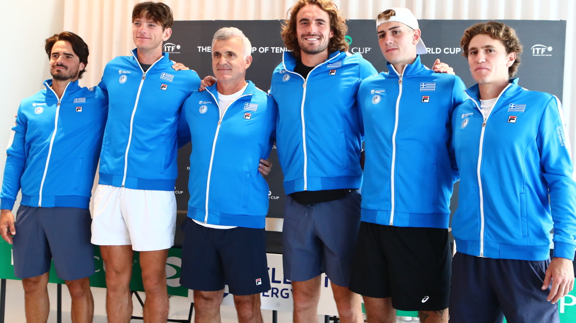 Davis Cup: Πρεμιέρα το Σάββατο στο Ελλάδα - Βραζιλία με το παιχνίδι του Σακελλαρίδη με τον Φονσέκα - Ακολουθεί ο Τσιτσιπάς