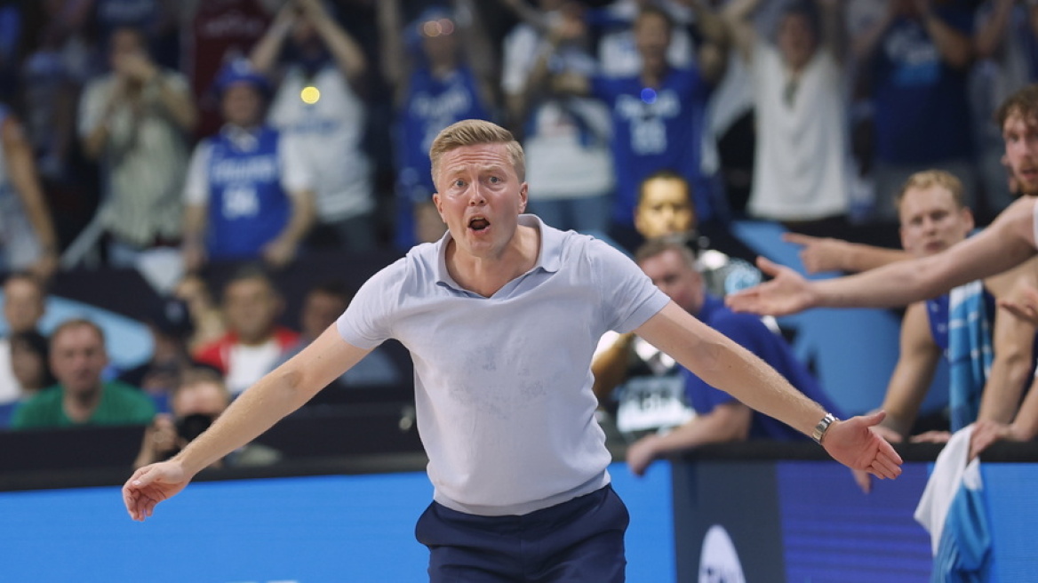 Προπονητής Φινλανδίας: «Θέλουμε να γράψουμε ιστορία, πολύ δύσκολο να σταματήσεις τον Γιάννη Αντετοκούνμπο» 