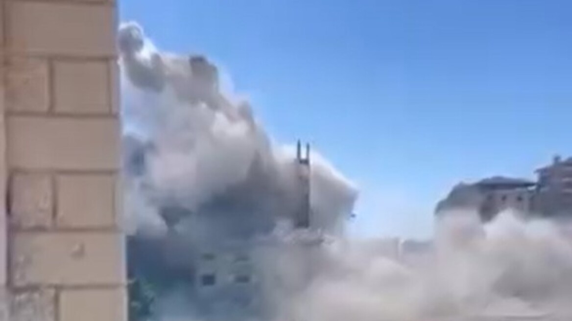 Άλλο ένα πολυώροφο κτίριο στη Λωρίδα της Γάζας χτύπησε το Ισραήλ – Το χρησιμοποιούσε η Χαμάς, λένε οι IDF
