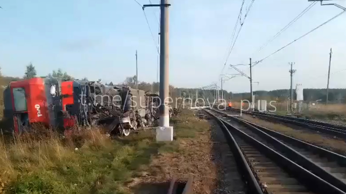 Ρωσία: Δύο τρένα εκτροχιάστηκαν σε διαφορετικά ατυχήματα, νεκρός ένας μηχανοδηγός   