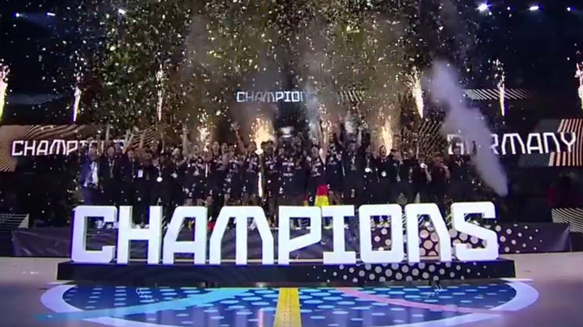 Eurobasket 2025: Η απονομή στους πρωταθλητές Ευρώπης Γερμανούς - Στην καλύτερη πεντάδα της διοργάνωσης ο Αντετοκούνμπο