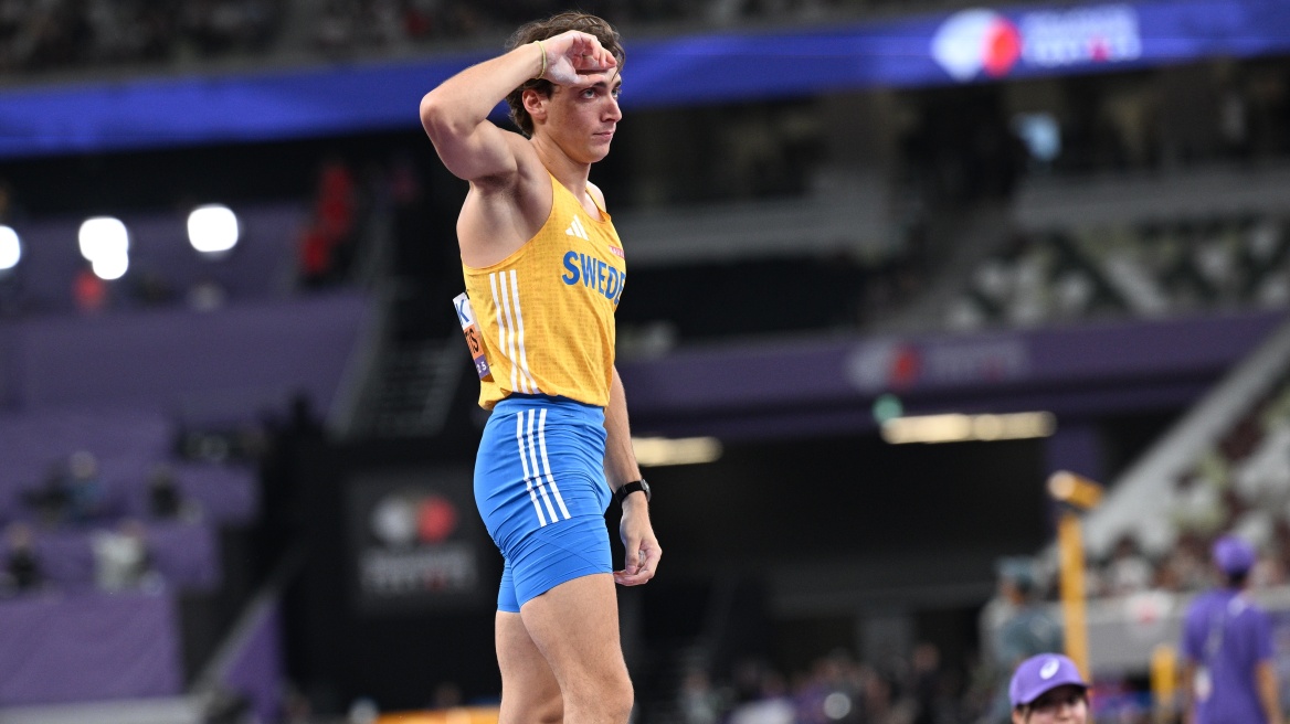 Ο τρομερός Ντουπλάντις «πέταξε» στα 6.30: Νέο παγκόσμιο ρεκόρ στο Τόκιο - Δείτε βίντεο
