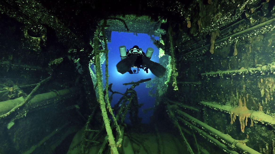 Κέα: Έρευνες στον «Βρετανικό» που ναυάγησε το 1916 στην Ελλάδα - Εντυπωσιακό βίντεο και ευρήματα