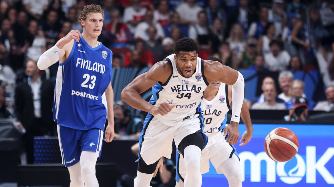 Στα ύψη η τηλεθέαση του αγώνα της Εθνικής Ελλάδος μπάσκετ απέναντι στη Φινλανδία - Έφτασε έως και 69,7%
