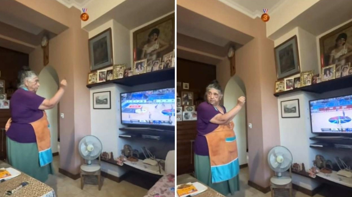 Γιαγιά έγινε viral στο TikTok ξεματιάζοντας την Εθνική: «Τον Γιάννη, τον Κώστα...»