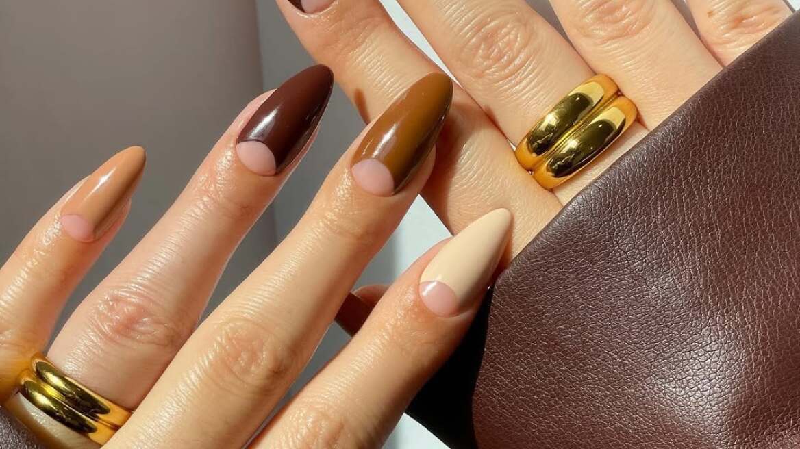 Chai Latte Nails: Το πιο γλυκό και spicy μανικιούρ του φθινοπώρου

