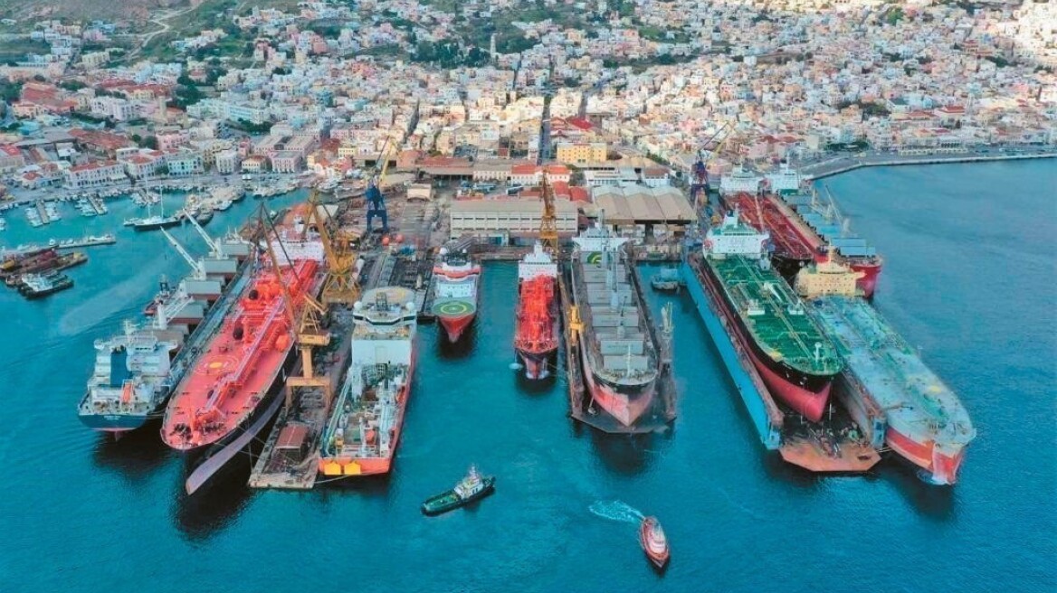 ΟΝΕΧ: Επενδύσεις 14+ εκατομμυρίων ευρώ για την ολιστική ανασυγκρότηση των ναυπηγείων Σύρου