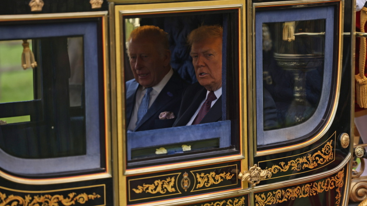 Τα δώρα που θα ανταλλάξουν Κάρολος και Τραμπ μετά το κοινό γεύμα
