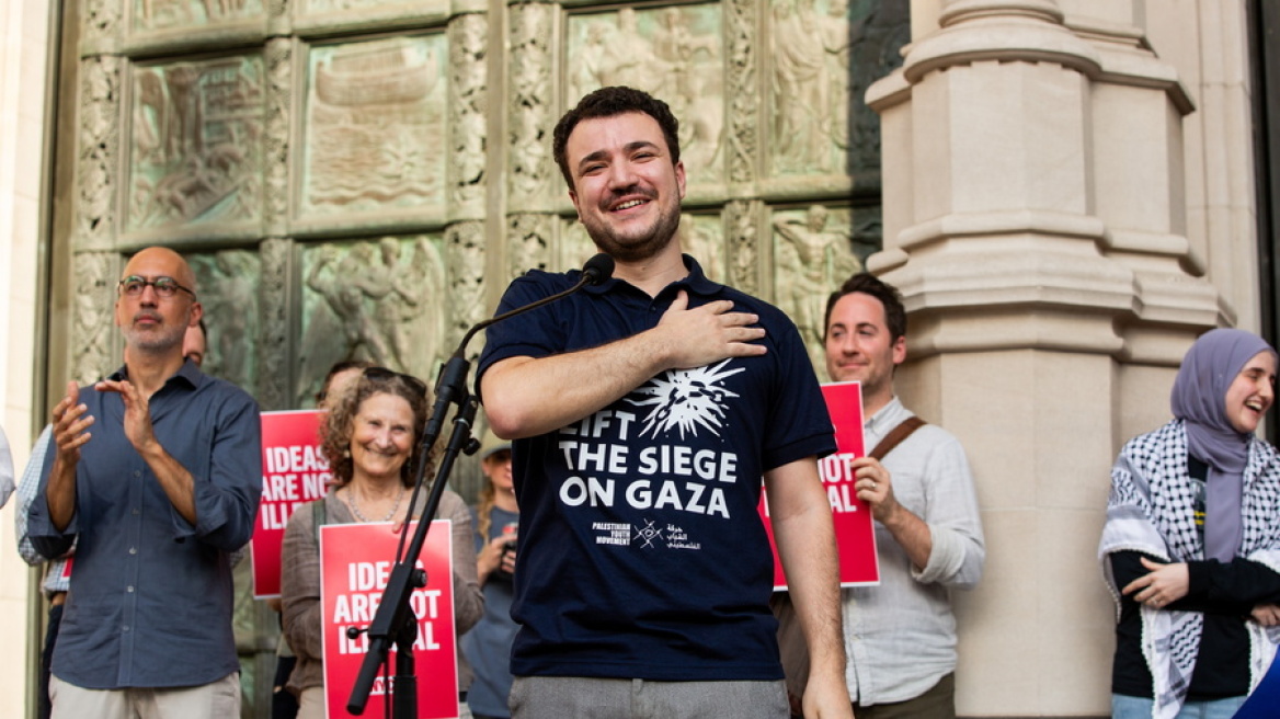 Δικαστήριο στις ΗΠΑ διέταξε την απέλαση του φοιτητή Χαλίλ, οργανωτή κινητοποιήσεων υπέρ των Παλαιστινίων