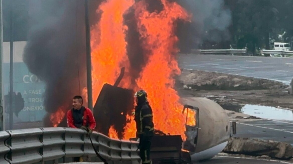 Μεξικό: Τουλάχιστον 21 νεκροί από την έκρηξη βυτιοφόρου που μετέφερε υγραέριο