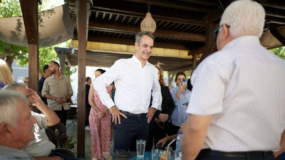 Μητσοτάκης από τη Λήμνο: Διορθώσαμε μια αδικία με την εξίσωση της μείωσης ΦΠΑ για όλα τα νησιά με κατοίκους κάτω των 20.000 - Δείτε βίντεο