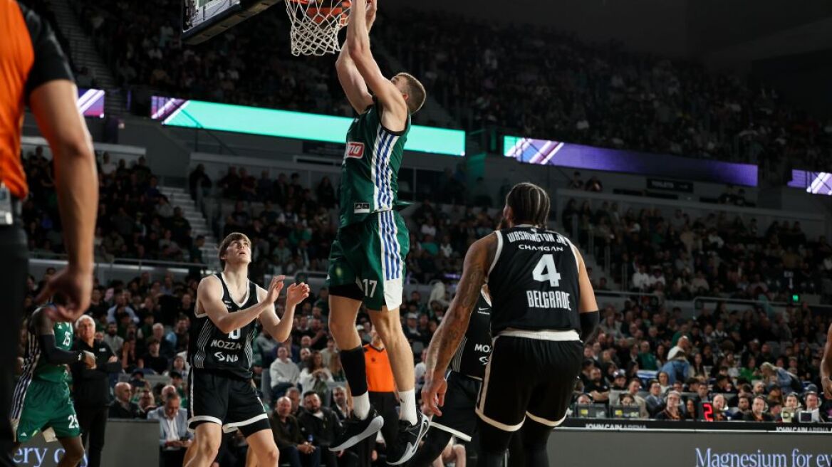 Παναθηναϊκός - Παρτίζαν 91-82: Κουρασμένος, ελλειπής, απροπόνητος αλλά... αποτελεσματικός - Δείτε βίντεο