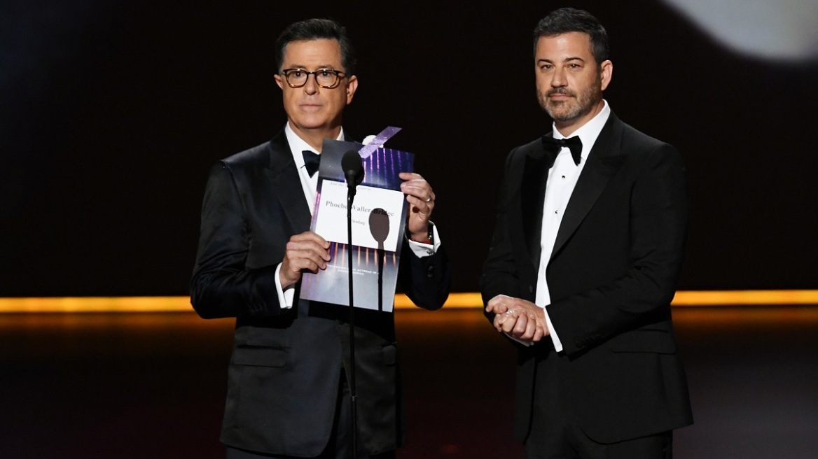 Στίβεν Κόλμπερτ: Η σάτιρα υπεράσπισης του Τζίμι Κίμελ - «Όλη μέρα τα έκαναν πάνω τους»