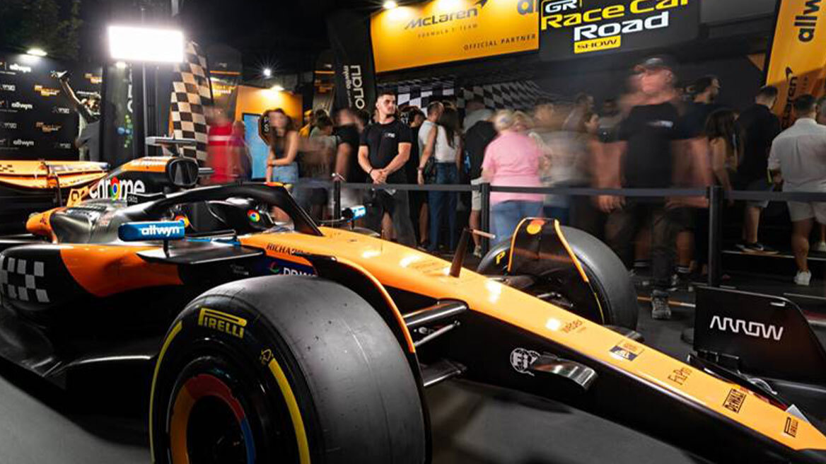 Το showcar της McLaren F1 Team για πρώτη φορά στα Ιωάννινα
