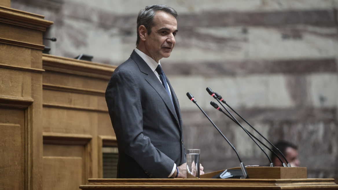 Συνεδρίαση της Κοινοβουλευτικής Ομάδας της ΝΔ με ομιλία Μητσοτάκη.