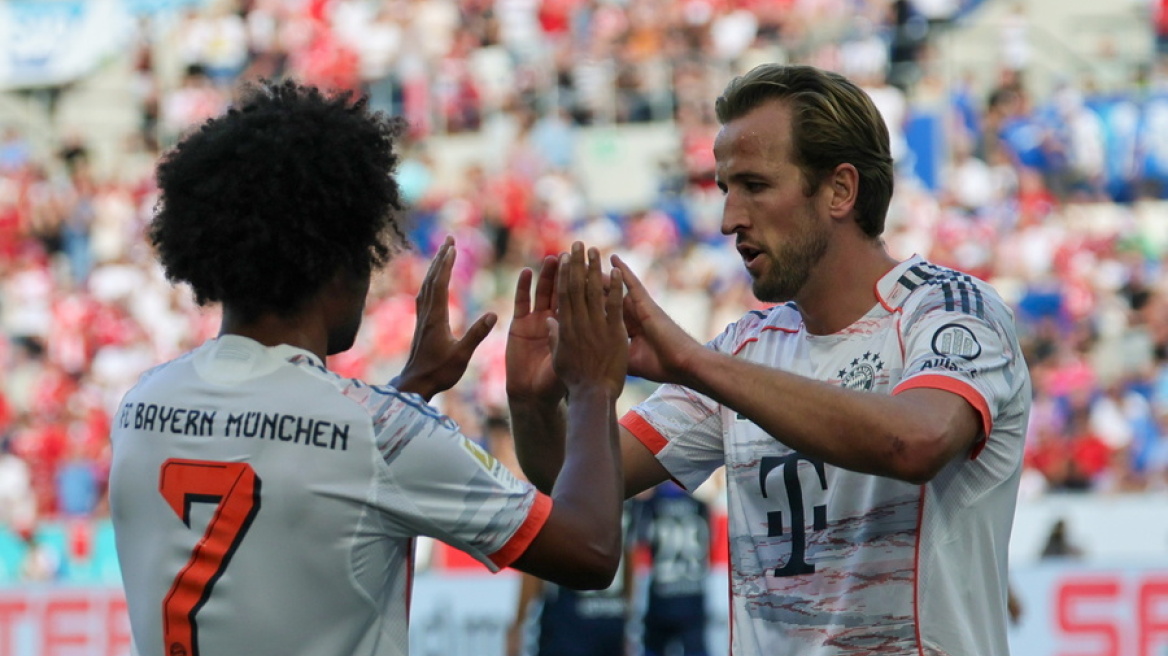 Η Μπάγερν με χατ τρικ του Κέιν πέρασε εύκολα με 4-1 από την έδρα της Χόφενχαϊμ - Δείτε βίντεο