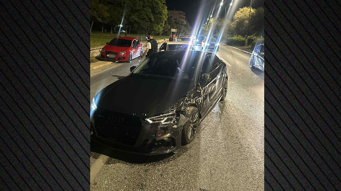 Δύο 30χρονοι οδηγοί σώοι μετά από σφοδρή σύγκρουση στην παραλιακή.