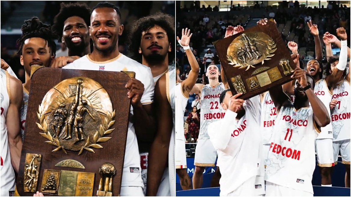 Πρώτος τίτλος Σπανούλη με τη Μονακό: Θρίαμβος στο γαλλικό Super Cup με 104-79 απέναντι στη Λε Μαν