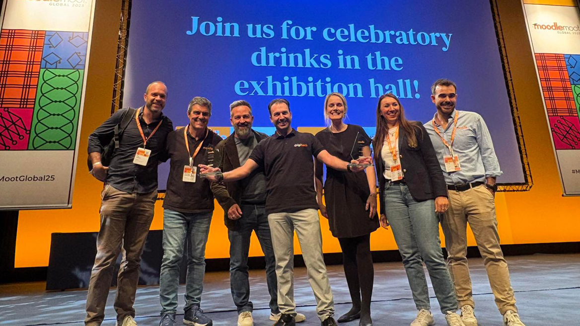 Digitech: Παγκόσμια διπλή διάκριση στο συνέδριο Moodle Global 2025