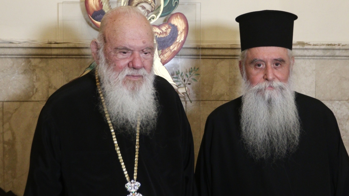 Στον Αρχιεπίσκοπο Ιερώνυμο ο νέος ηγούμενος της Μονής του Σινά Συμεών