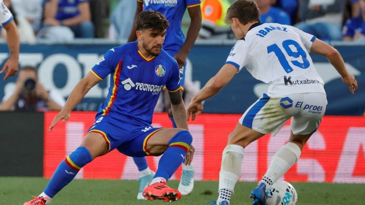 La Liga: «Μοιρασιά» 1-1 για Χετάφε και Αλαβές - Δείτε τα γκολ
