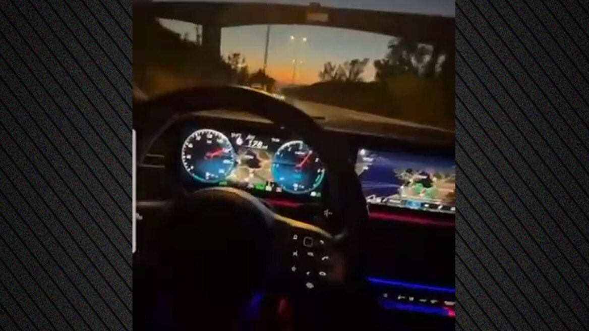 36χρονος έτρεχε με 205χλμ. στην Αθηνών-Κορίνθου και το ανέβαζε στα social media - Δείτε τα βίντεο που οδήγησαν στη σύλληψή του