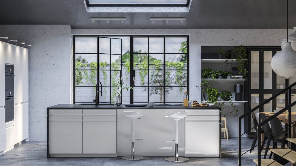 Η καρδιά του σπιτιού χτυπάει στην κουζίνα
