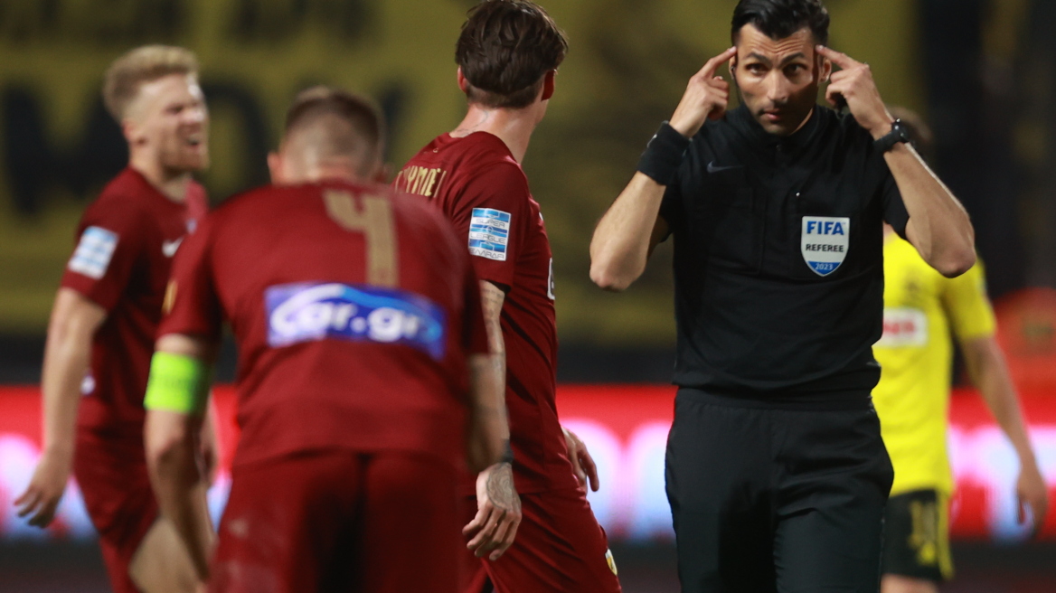 Super League 1: Ο Φωτιάς σφυρίζει στο ΑΕΚ - Βόλος, ο Τσακαλίδης στο παιχνίδι του Παναθηναϊκού στο Αγρίνιο