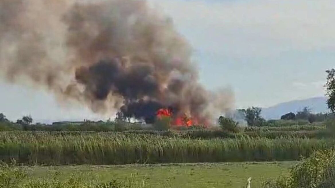 Φωτιά τώρα στο Αριοχώρι Καλαμάτας - Σηκώθηκαν 3 εναέρια