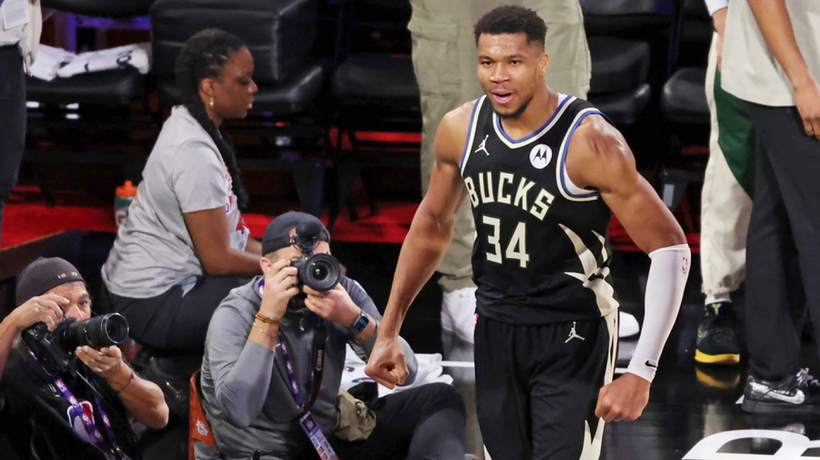 Γιάννης Αντετοκούνμπο: Στην 4η θέση της λίστας του ESPN με τους καλύτερους παίκτες του NBA - Πάνω από ΛεΜπρόν και Κάρι 