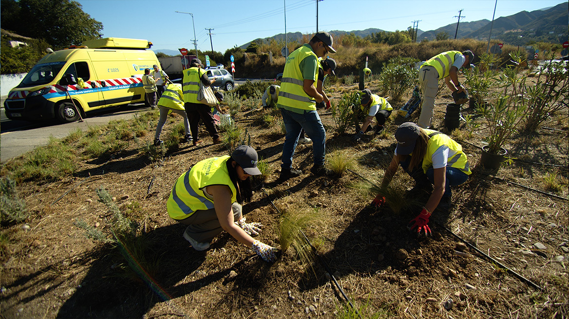 Ημέρα Περιβάλλοντος VINCI στην Ολυμπία Οδό