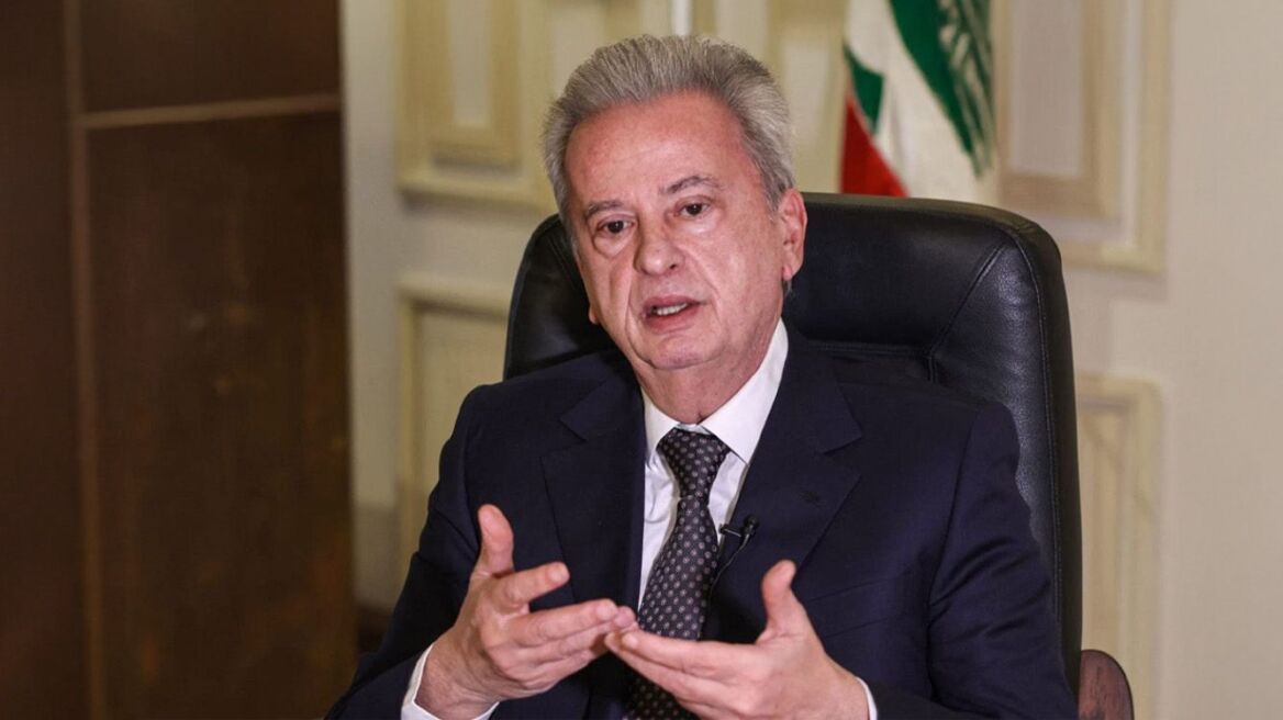  Ο πρώην διοικητής της κεντρικής τράπεζας του Λιβάνου κατέβαλε εγγύηση $14 εκατ. για να αποφυλακιστεί