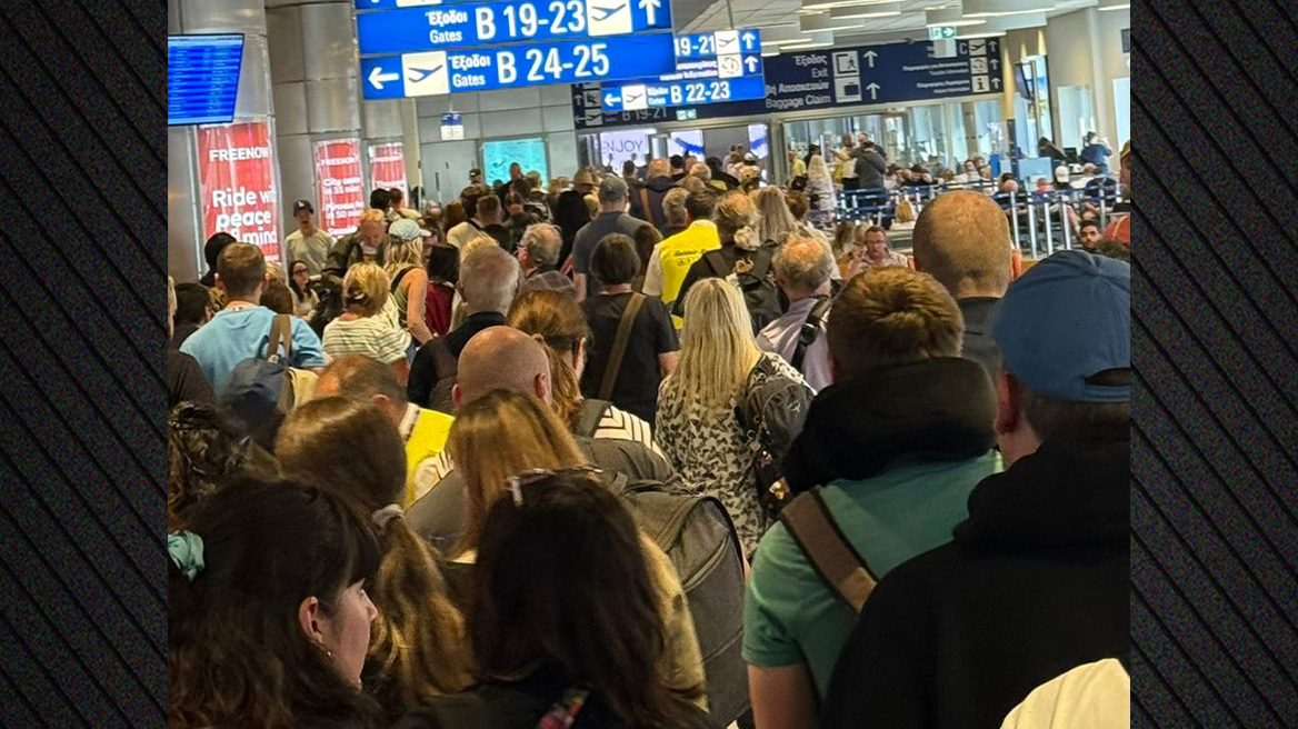 Καθυστερήσεις και αυξημένη κίνηση στο Ελ. Βενιζέλος λόγω «slow down» κατά 25% των αφίξεων από τους ελεγκτές εναέριας κυκλοφορίας