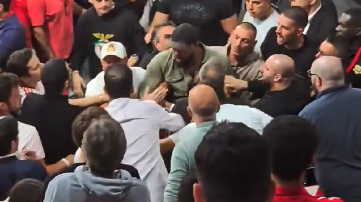 Βίντεο: Ένταση και επεισόδια στη γενική συνέλευση της Μπενφίκα