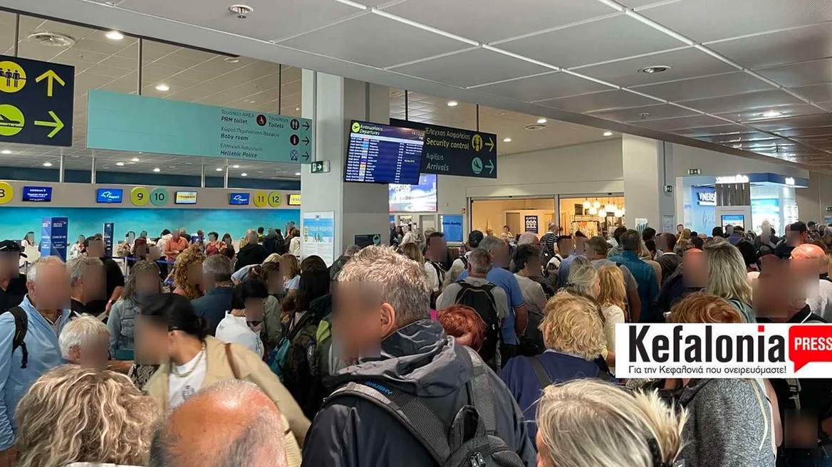 Προβλήματα από την κακοκαιρία στην Κεφαλονιά: Δεν προσγειώθηκαν τέσσερις πτήσεις