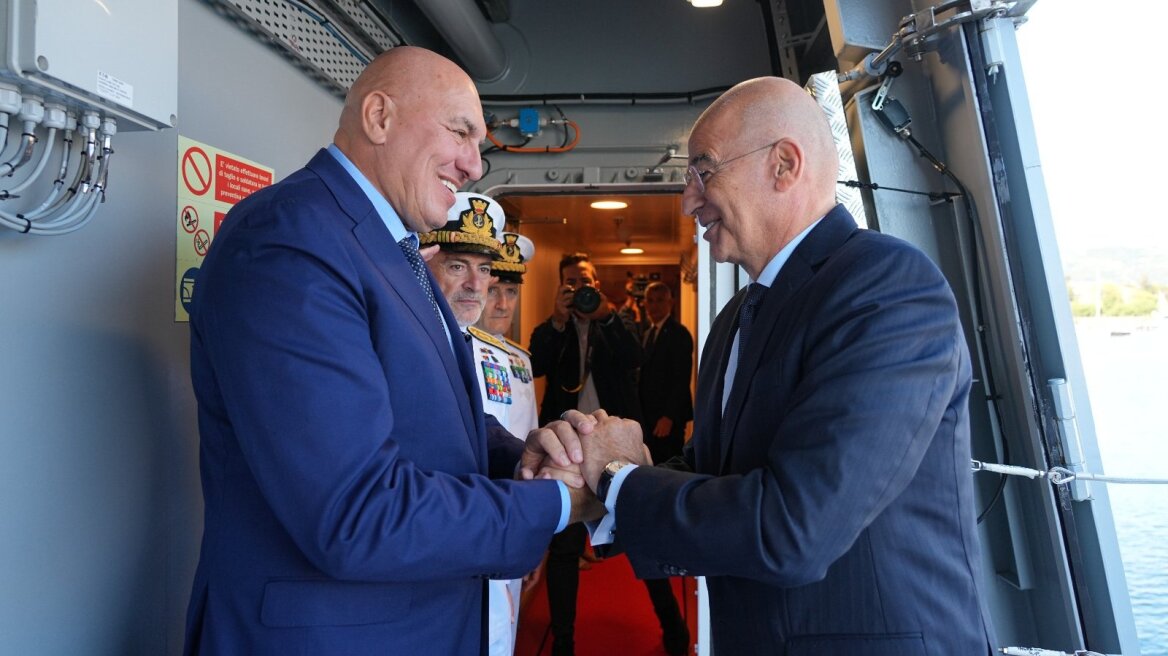 Δένδιας από την Ιταλία: Συμφωνία αγοράς 2+2 μεταχειρισμένων φρεγατών τύπου Bergamini (Fremm)