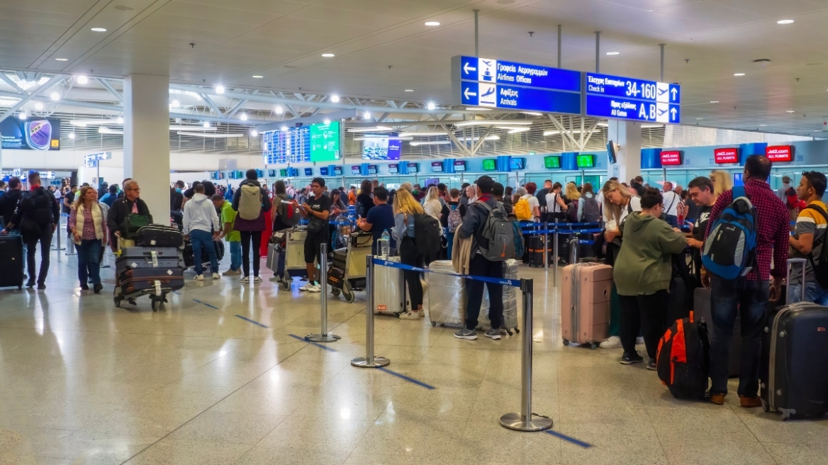 Καθυστερήσεις πτήσεων για πέμπτη ημέρα στο αεροδρόμιο Ελ. Βενιζέλος.