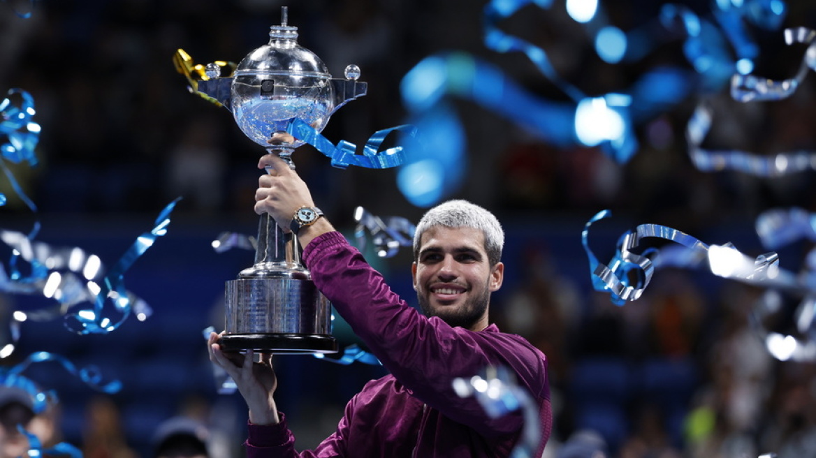 Ασταμάτητος Αλκαράθ, πήρε και το Japan Open, κέρδισε 2-0 σετ τον Φριτζ - Βίντεο 
