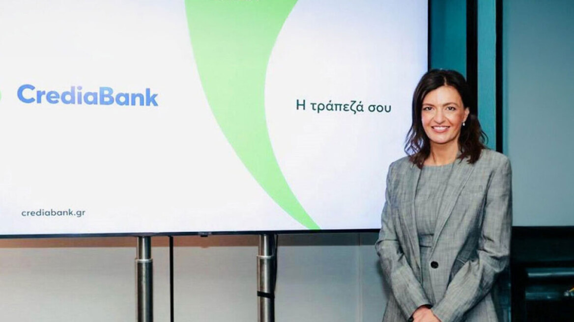 Ελένη Βρεττού – CrediaBank: «Στόχος μας δεν είναι να γίνουμε η μεγαλύτερη τράπεζα, αλλά η καλύτερη»