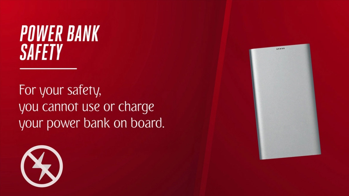 Αεροπορική εταιρεία απαγόρευσε τη χρήση power bank κατά τη διάρκεια της πτήσης από την 1η Οκτωβρίου