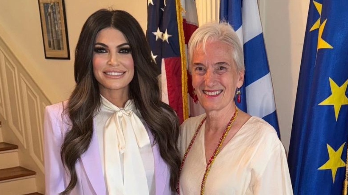 Η Κίμπερλι Γκίλφοϊλ συναντήθηκε με την Ελληνίδα πρέσβη στην Ουάσινγκτον: Ας πάμε τις σχέσεις Ελλάδας-ΗΠΑ στο επόμενο επίπεδο