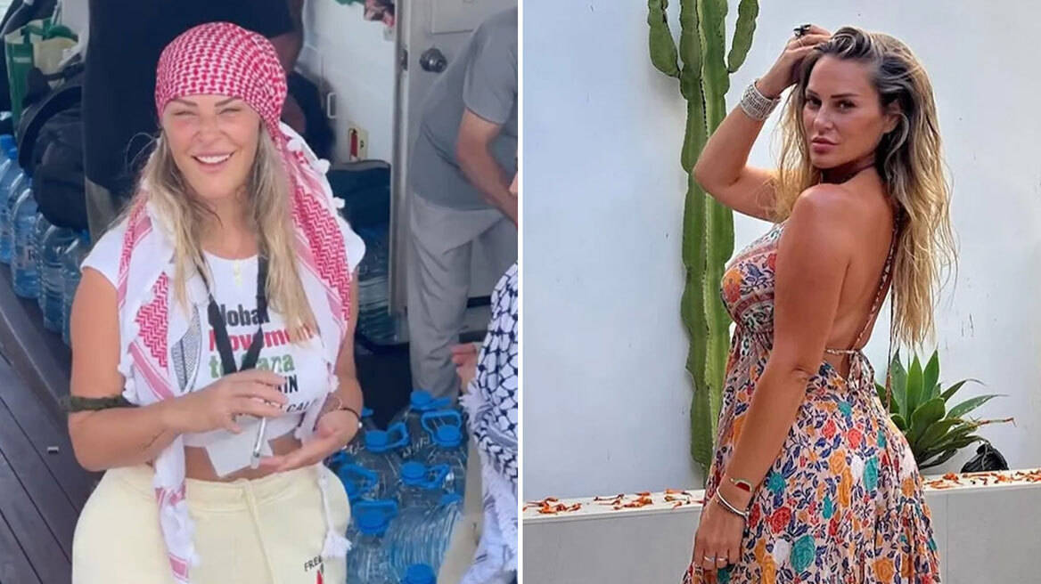 Ποια είναι η «Μπάρμπι της Γάζας» - Η Ισπανίδα influencer και μητέρα 4 παιδιών που ταξιδεύει με τον στολίσκο