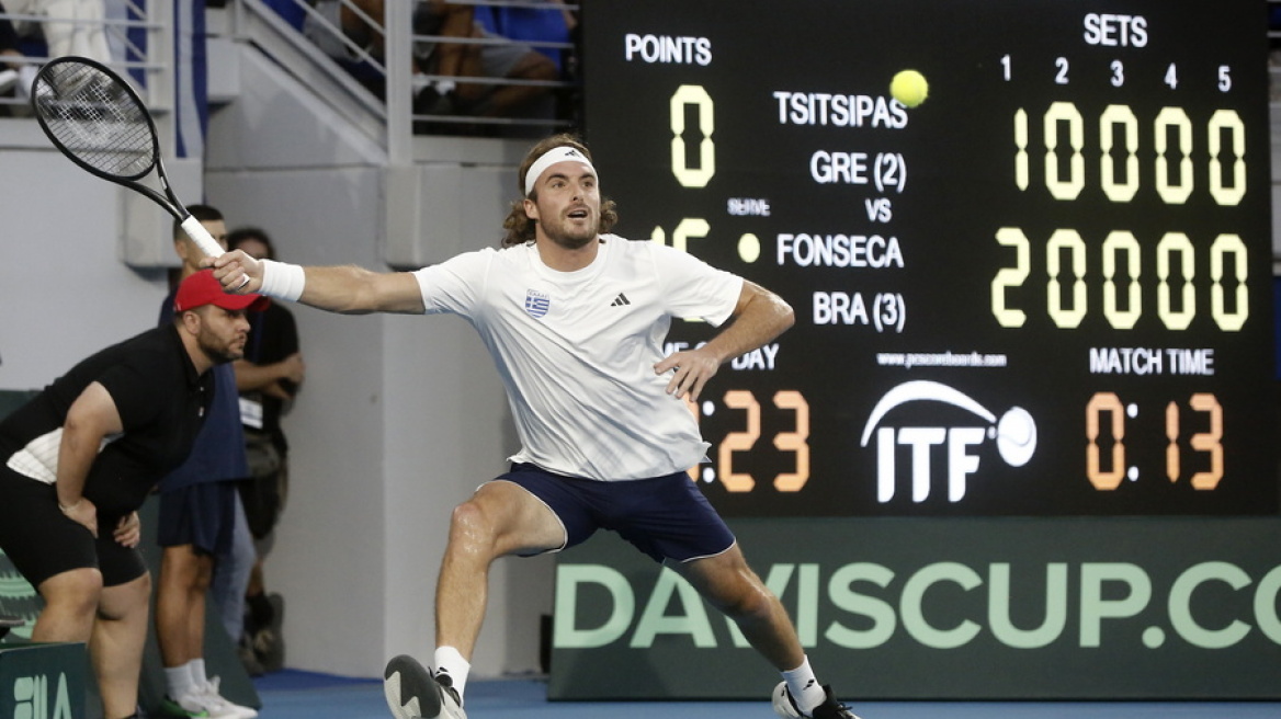 Στέφανος Τσιτσιπάς: Απέσυρε τη συμμετοχή του από το Shanghai Masters